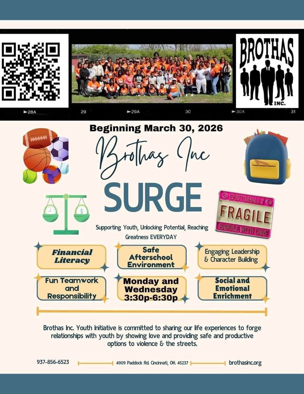 PROJECT SURGE flyer