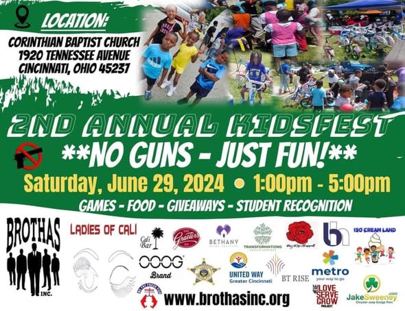 2nd Annual KidsFest 2024 official event flyer