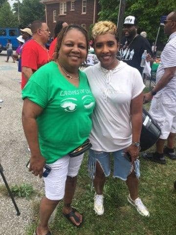 Two community volunteers at KidsFest
